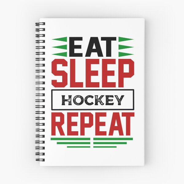 Item preview, Eat. Sleep. Hockey. Repeat. (Light) designed and sold by the-krisney-way.