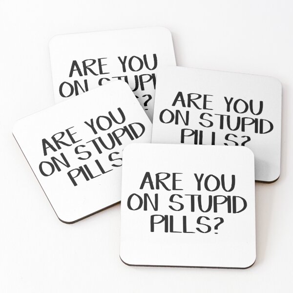 Item preview, Are you on stupid pills? designed and sold by allthetees.