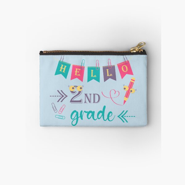 Item preview, Hello second grade Hello 2nd grade designed and sold by CutieBlue.