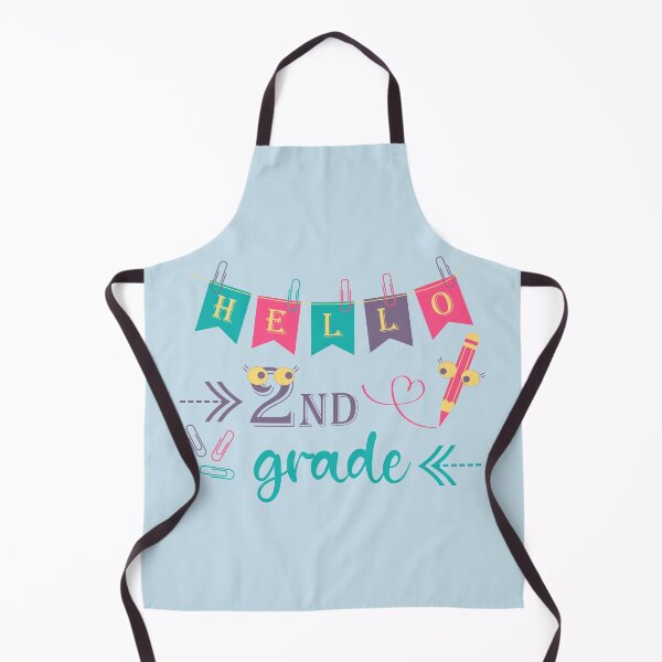 Item preview, Hello second grade Hello 2nd grade designed and sold by CutieBlue.