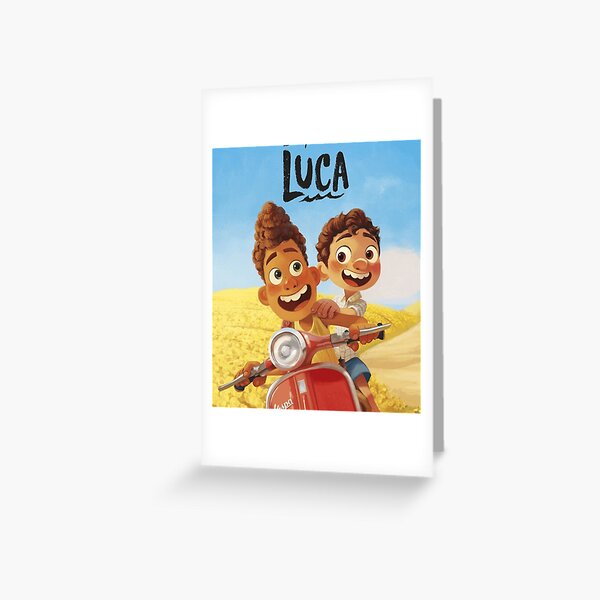 Luca Movie Greeting Cards for Sale