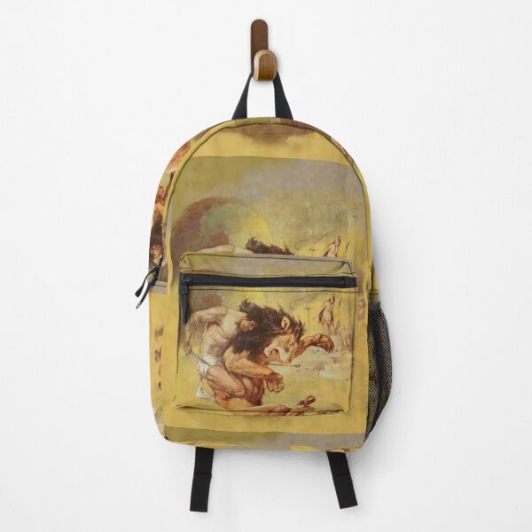 Item preview, Tarzan wrestling a lion designed and sold by Vintage Designs +.
