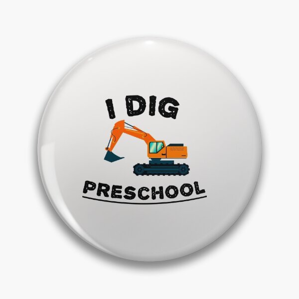 Item preview, I Dig Preschool designed and sold by Rachid-Art.