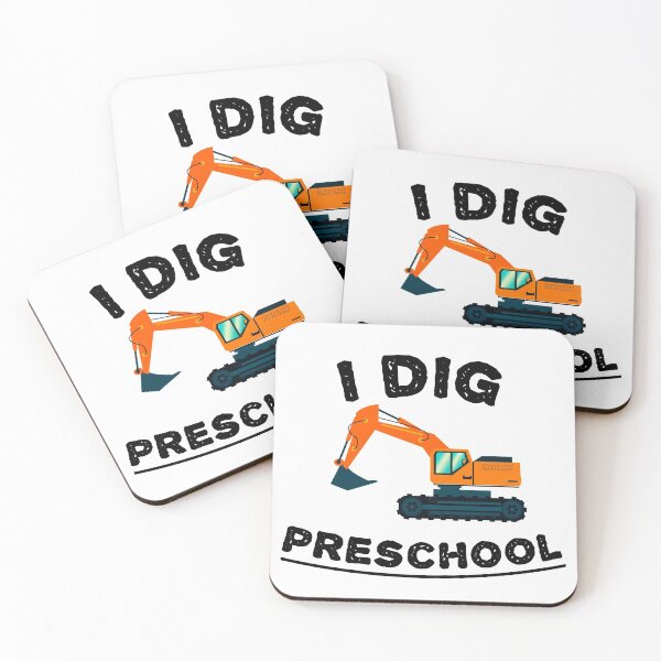 Item preview, I Dig Preschool designed and sold by Rachid-Art.