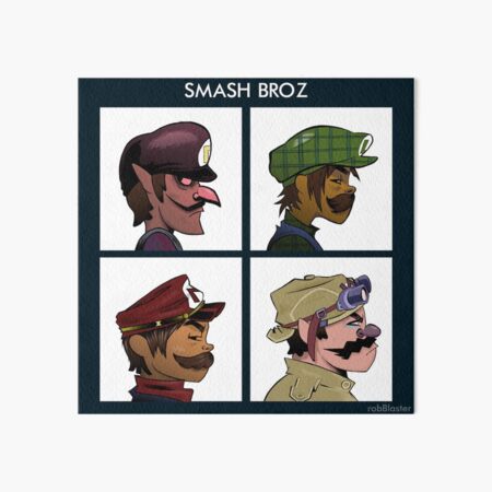 Item preview, Smash Broz designed and sold by Robert Padilla.