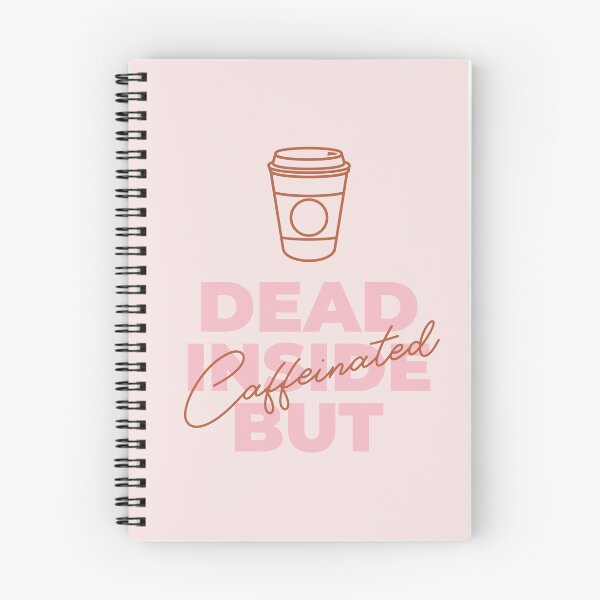 Item preview, Dead Inside But Caffeinated - Bold Text designed and sold by PlebFashun.