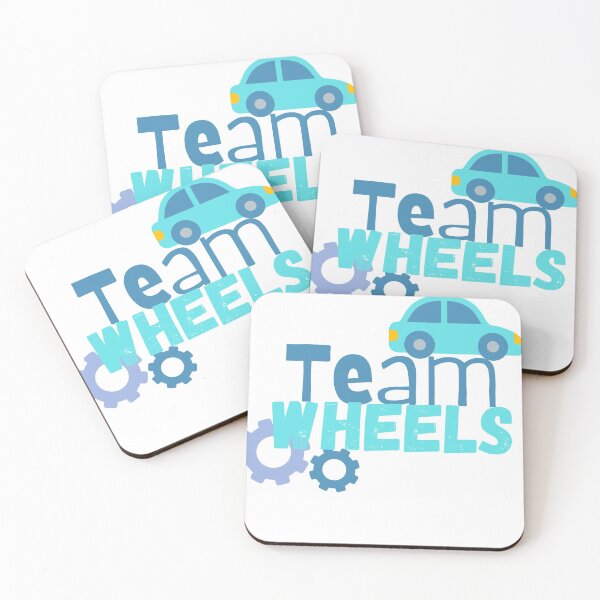 Item preview, Team wheels | gender reveal T shirt sticker designed and sold by Canfy Girl.