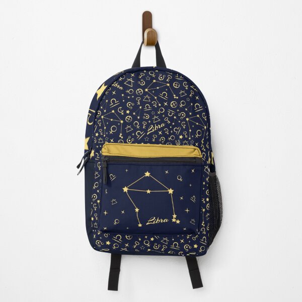 Item preview, Libra Night - Astrology and Astronomy pattern with Libra Constellation, Symbols and Stars designed and sold by Astrowl-.