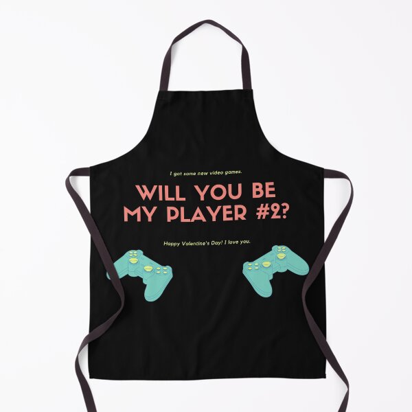 Item preview, Valentines day gamer - Will you be my player number 2?  designed and sold by TheContactor.