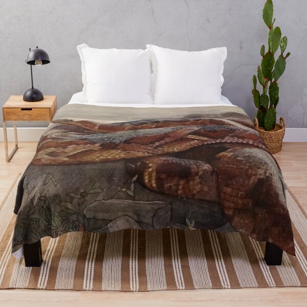 Item preview, Giant python illustration designed and sold by Vintage Designs +.