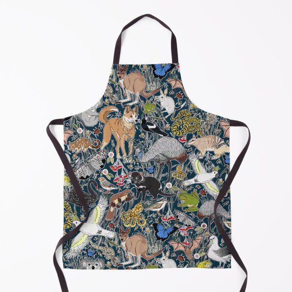 Item preview, fauna Australiana - teal designed and sold by Claire Bowley.