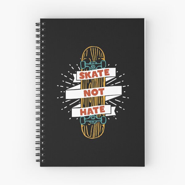 Item preview, Skate Not Hate Tshirt Skateboard Rider Skater Boy and Girl designed and sold by LewisVidales.