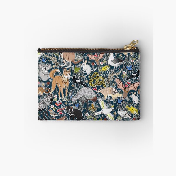 Item preview, fauna Australiana - teal designed and sold by Claire Bowley.