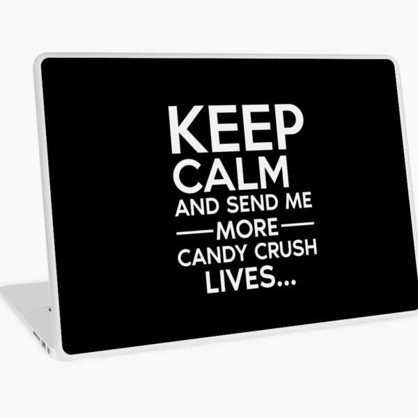 Candy Crush Saga Laptop Skins for Sale