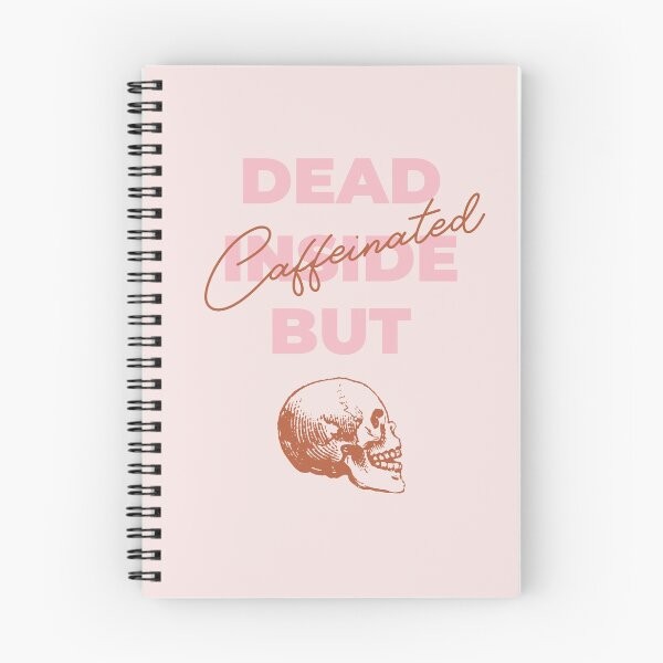 Item preview, Dead Inside But Caffeinated - Bold Text designed and sold by PlebFashun.