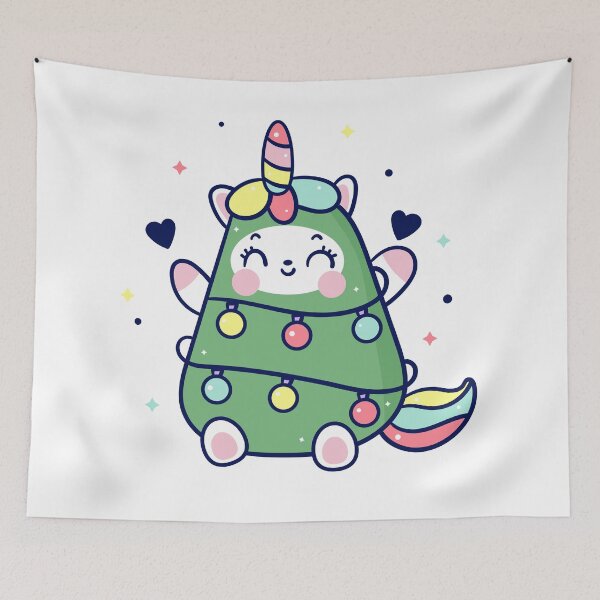 Item preview, Christmas Unicorn designed and sold by Emil1993.