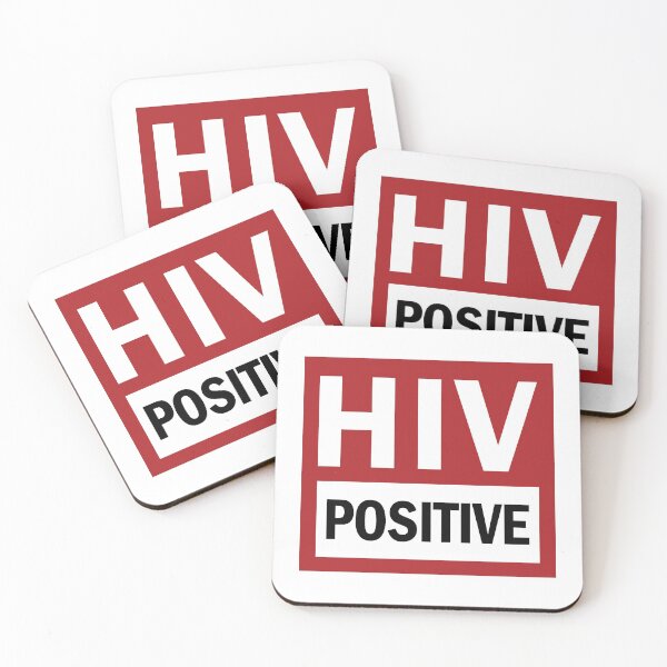 Item preview, HIV Positive designed and sold by lazarusheart.