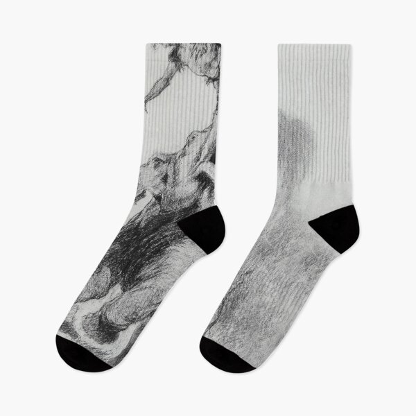 Item preview, Elephant attacking a man designed and sold by Vintage Designs +.
