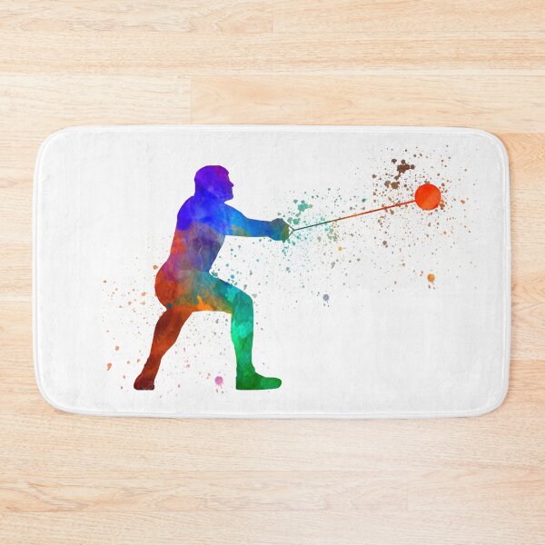 Item preview, Hammer throw in watercolor designed and sold by paulrommer.