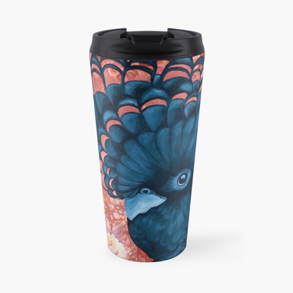 Black Cockatoo Travel Mug