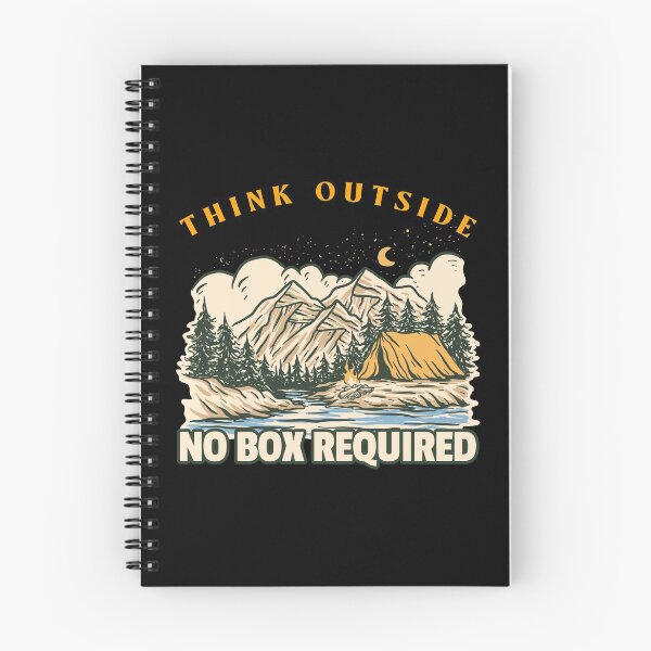 Item preview, Think Outside No Box Required designed and sold by YOYOCollection.