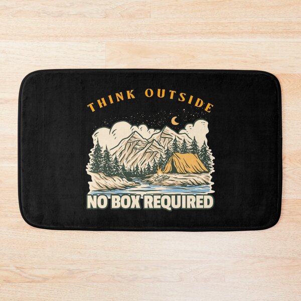 Item preview, Think Outside No Box Required designed and sold by YOYOCollection.
