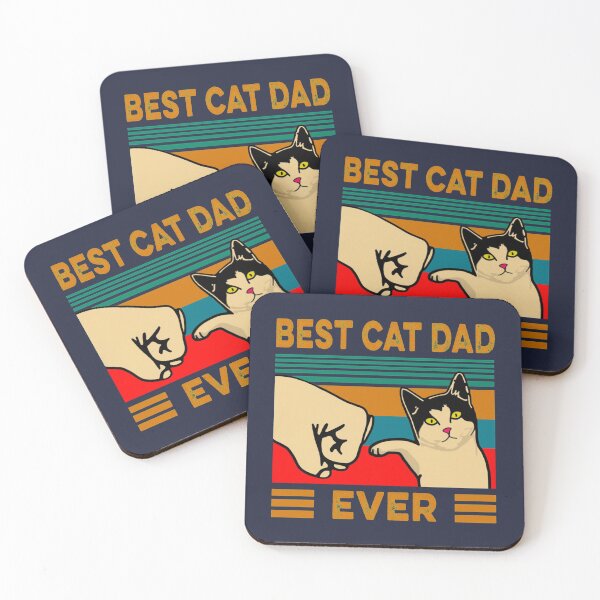 Item preview, Best Cat Dad Ever designed and sold by Hamvui.