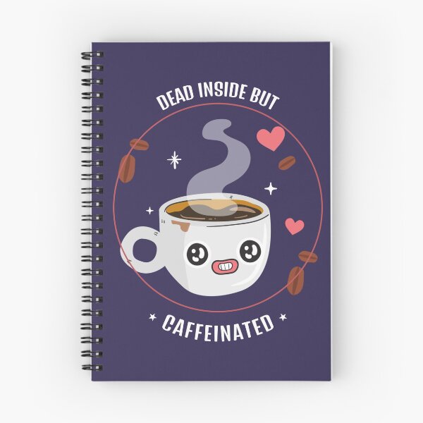 Item preview, Dead Inside But Caffeinated - Cute Cup designed and sold by PlebFashun.