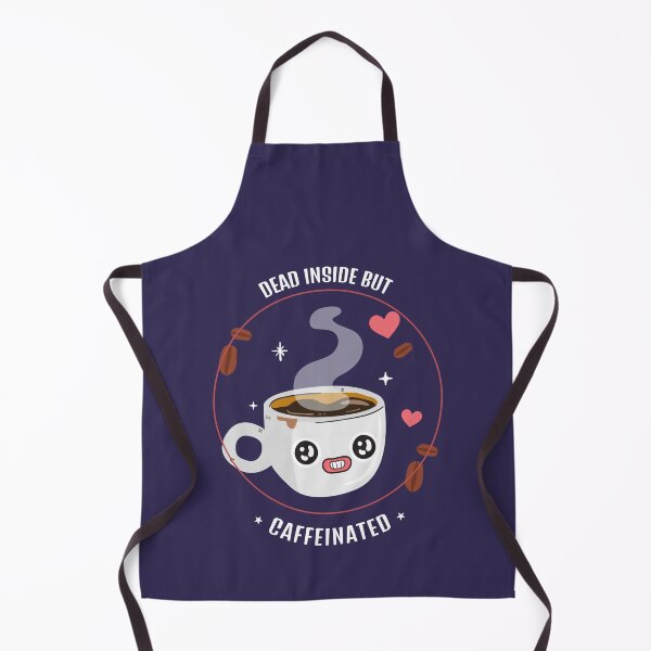 Item preview, Dead Inside But Caffeinated - Cute Cup designed and sold by PlebFashun.