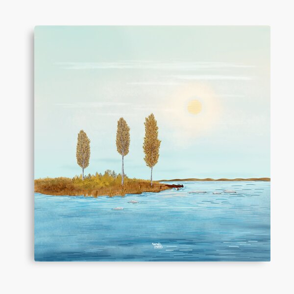 Indian Summer - Lapland8seasons Metal Print