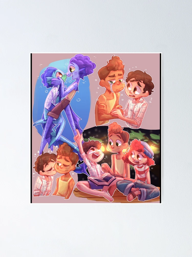 Luca and Alberto Art Board Print for Sale by shopHewRemains