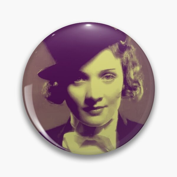 Item preview, Marlene Dietrich in purple and yellow designed and sold by carmencuarzo.