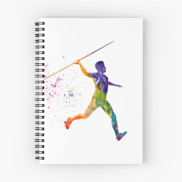 Item preview, Javelin throw in watercolor designed and sold by paulrommer.
