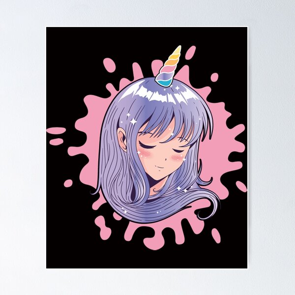 Drawing Cute Anime Unicorn Girl, Drawing Cute Anime Unicorn…