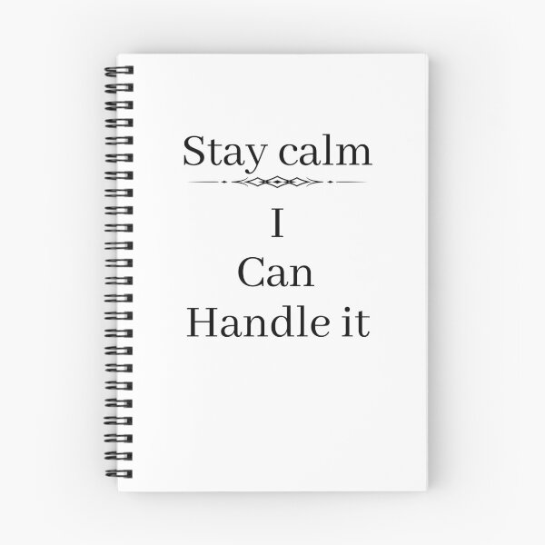 Item preview, Stay calm I can handle it  designed and sold by Moonlight-Art-.