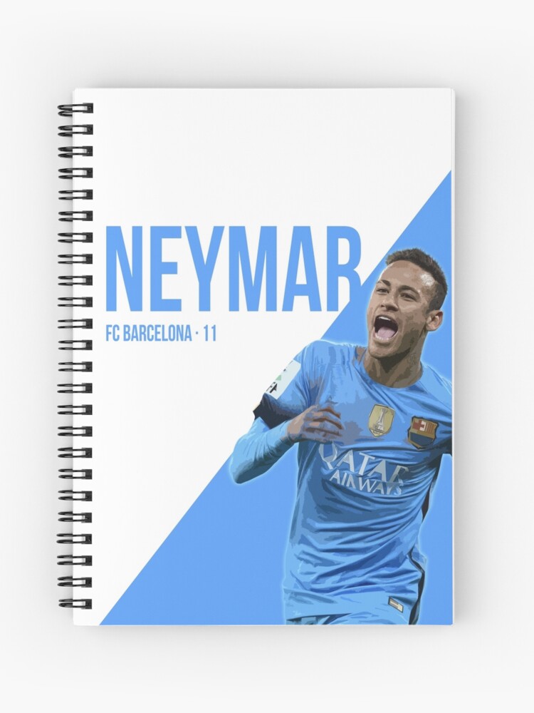 Neymar Jr- Brazil Legend Spiral Notebook for Sale by