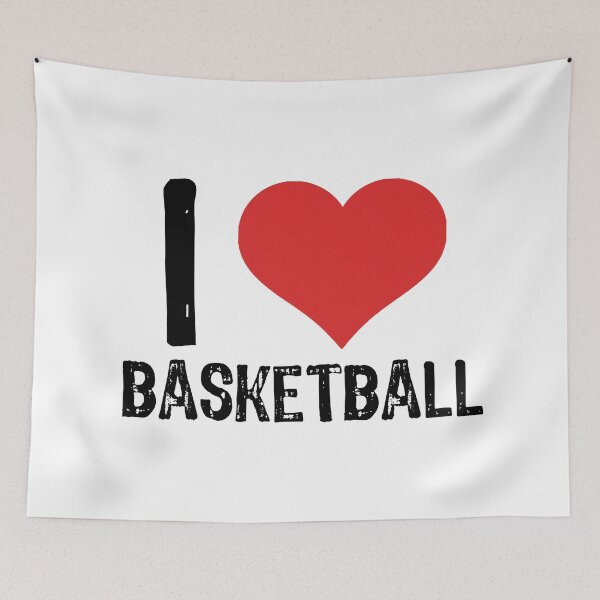 Item preview, I Love Basketball designed and sold by The "I Love Everything" Shop.