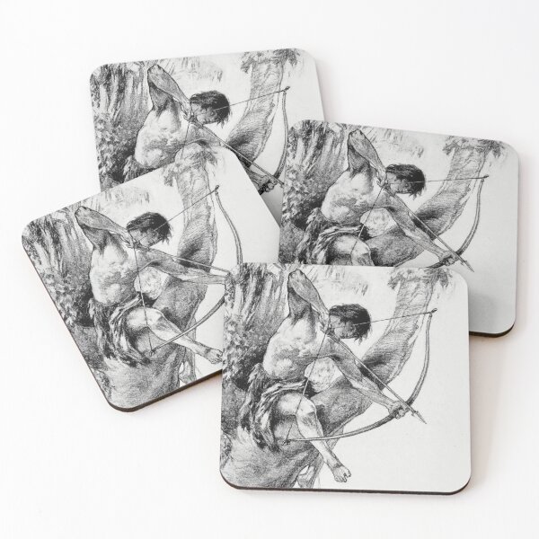 Item preview, Tarzan with bow and arrow designed and sold by Vintage Designs +.