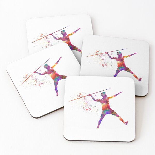 Item preview,  Javelin throw in watercolor designed and sold by paulrommer.