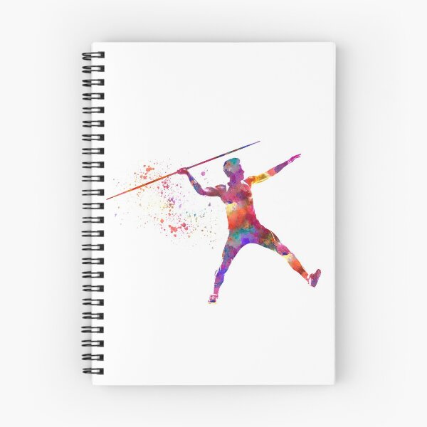 Item preview,  Javelin throw in watercolor designed and sold by paulrommer.