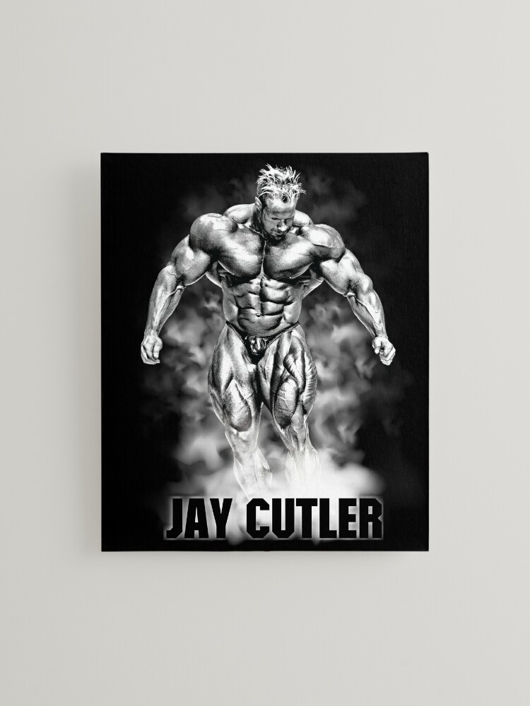 Jay Cutler Quad Stamp Painting Art Print for Sale by BodybuildArt