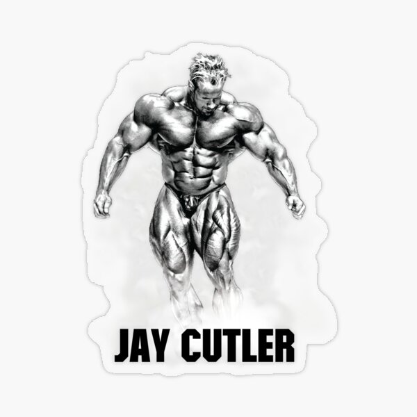 Jay Cutler Bodybuilding Sticker 