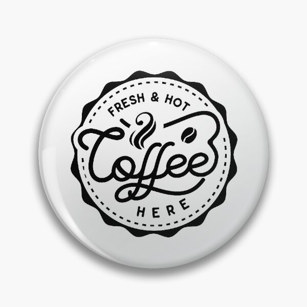 Item preview, Fresh and hot coffee label designed and sold by designArt95.