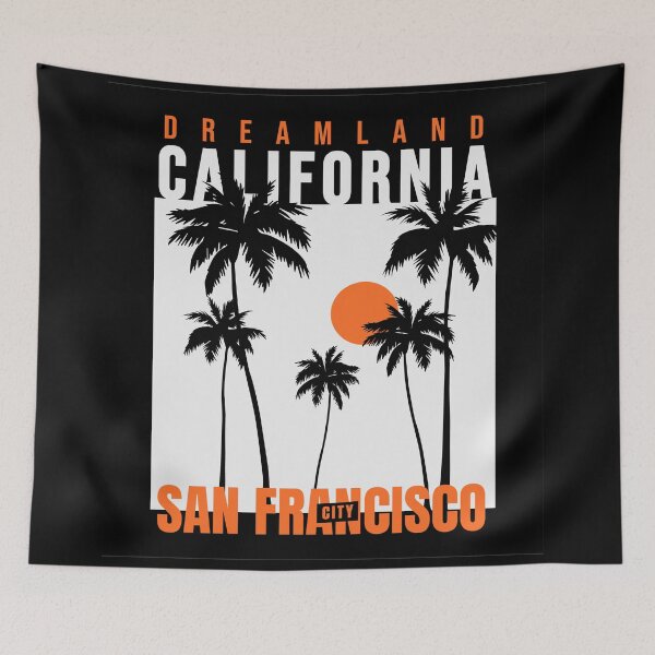 Item preview, T-shirt Design with Beach San Francisco California Sunshine Style Vintage designed and sold by Peekonet.