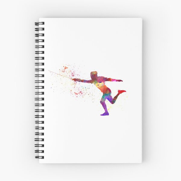 Item preview, Watercolor fencing contest designed and sold by paulrommer.