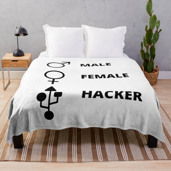 Item preview, Male, Female, hacker? designed and sold by TheContactor.