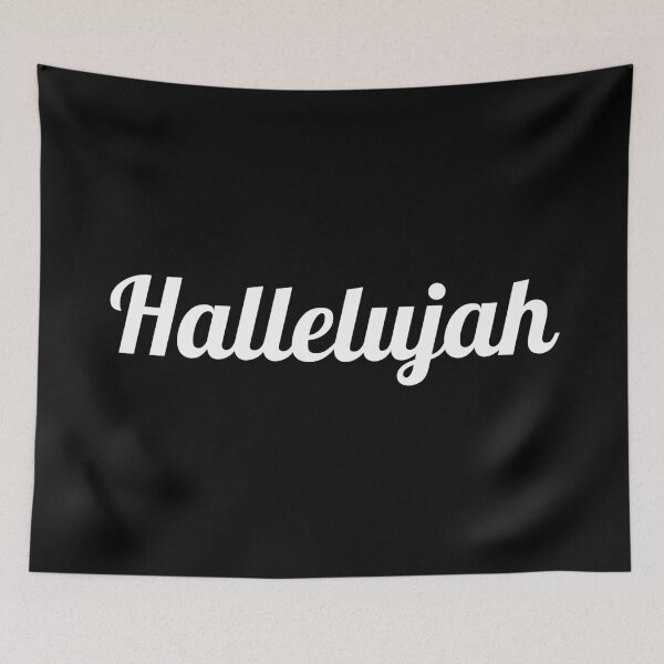 Item preview, Hallelujah designed and sold by Prayingwarrior.