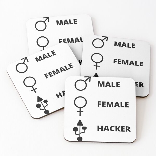Item preview, Male, Female, hacker? designed and sold by TheContactor.