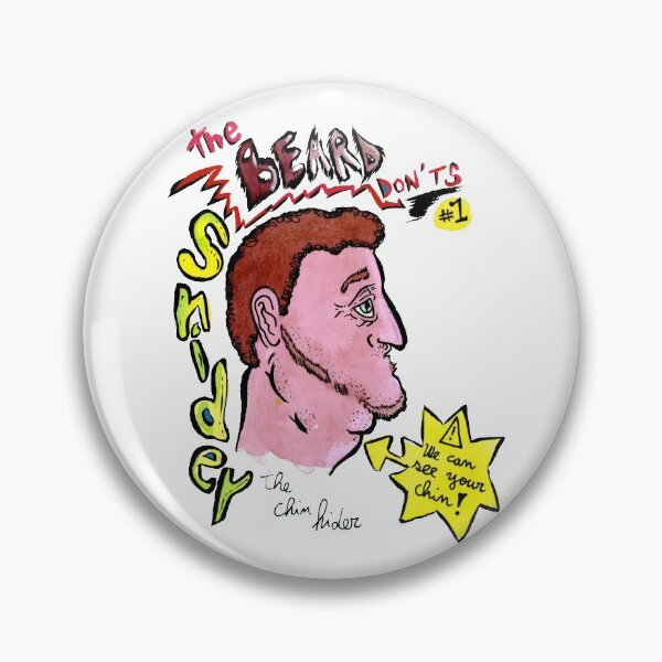 Item preview, Beard don'ts #1 designed and sold by NikkSantellani.
