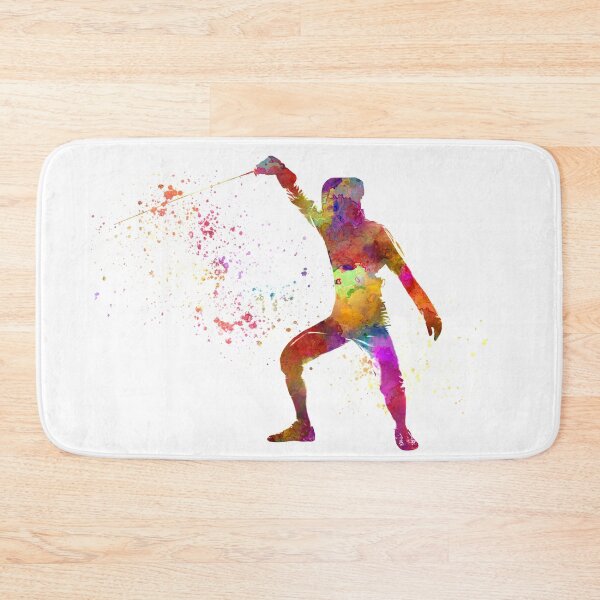 Item preview,  Watercolor fencing contest designed and sold by paulrommer.